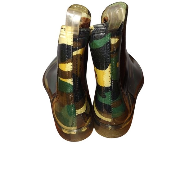 Camo Rain Boots-Shoes Of Soul- Womens Ankle Chelsea Style-SIZE: 7 - Picture 3 of 7